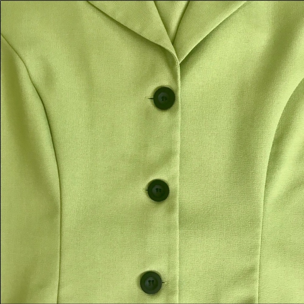 Vintage Green R&K Originals Petite Size 10P - Picture 2 of 5
